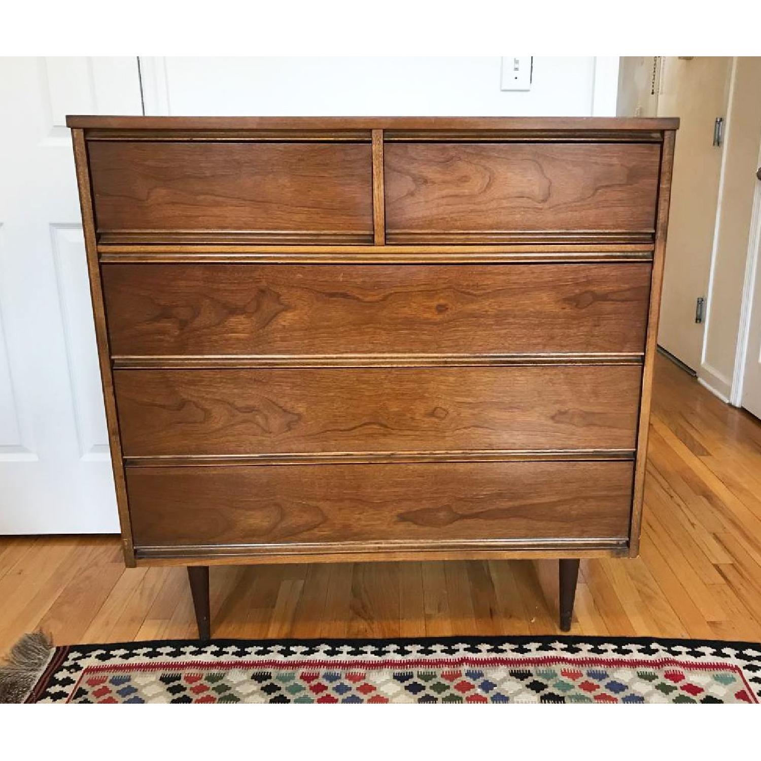 Vintage Dixie Mid Century Modern Dresser - image-1