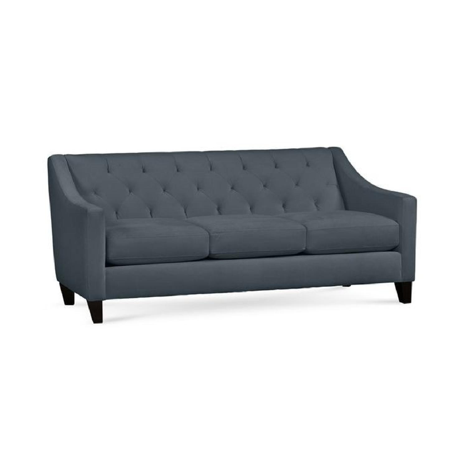 Macy's Chloe Velvet Tufted Sofa AptDeco