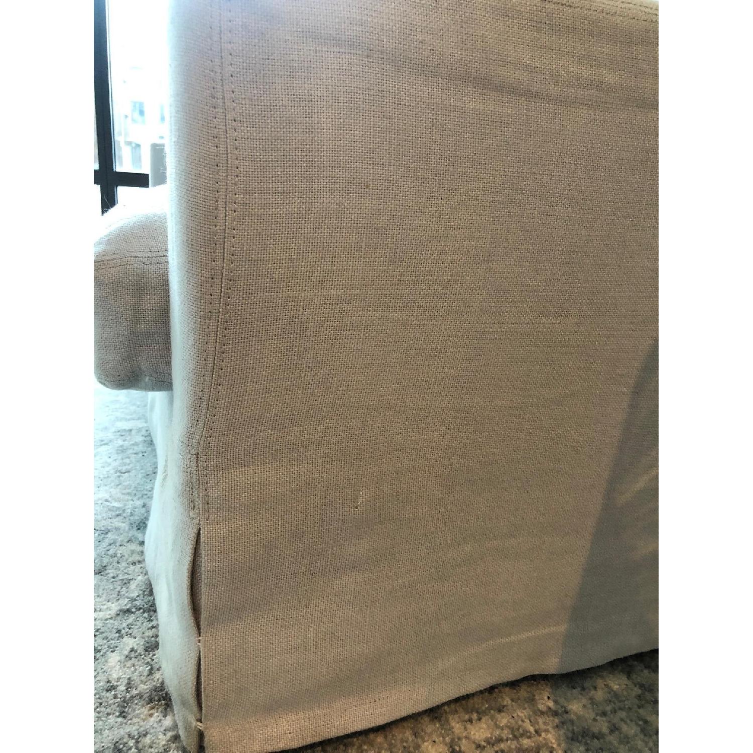 Restoration Hardware Belgian Classic Slope Arm Sofa - image-7