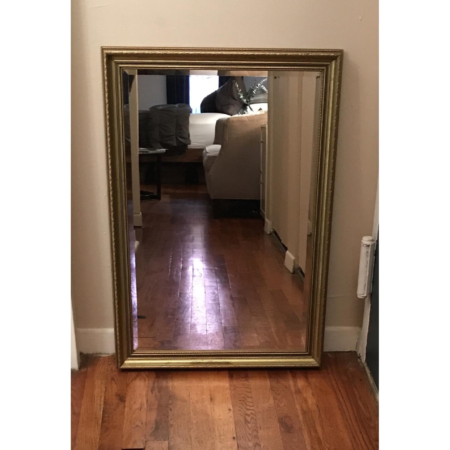 Golden Framed Mirror - image-1