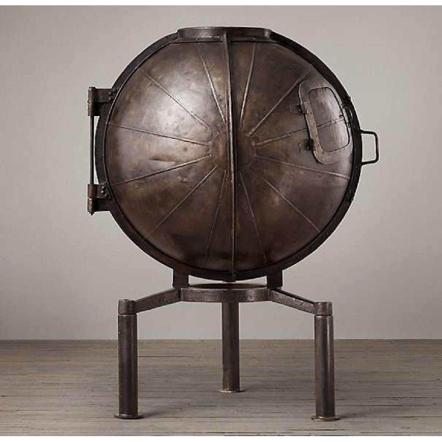 Restoration Hardware 1920s Light Bulb Voltage Tester Bar - image-5