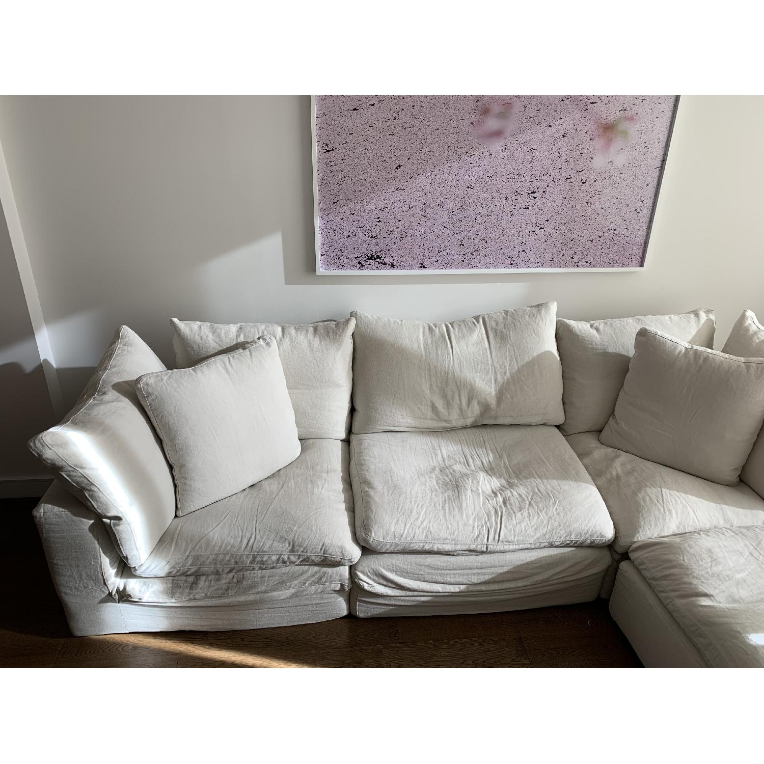 Restoration Hardware Cloud Modular Chaise Sectional Sofa AptDeco