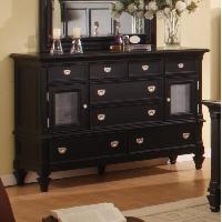 belmar black dresser Belmont 8 Drawer Dresser, Black by Four Hands