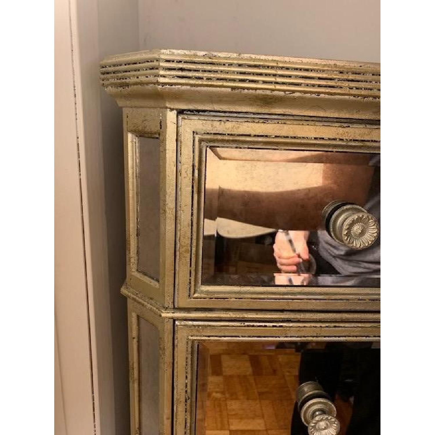 Z Gallerie Borghese Mirrored 5 Drawer Chest - image-2