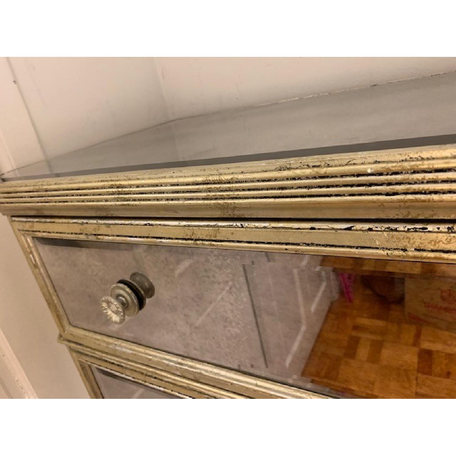 Z Gallerie Borghese Mirrored 5 Drawer Chest - image-6