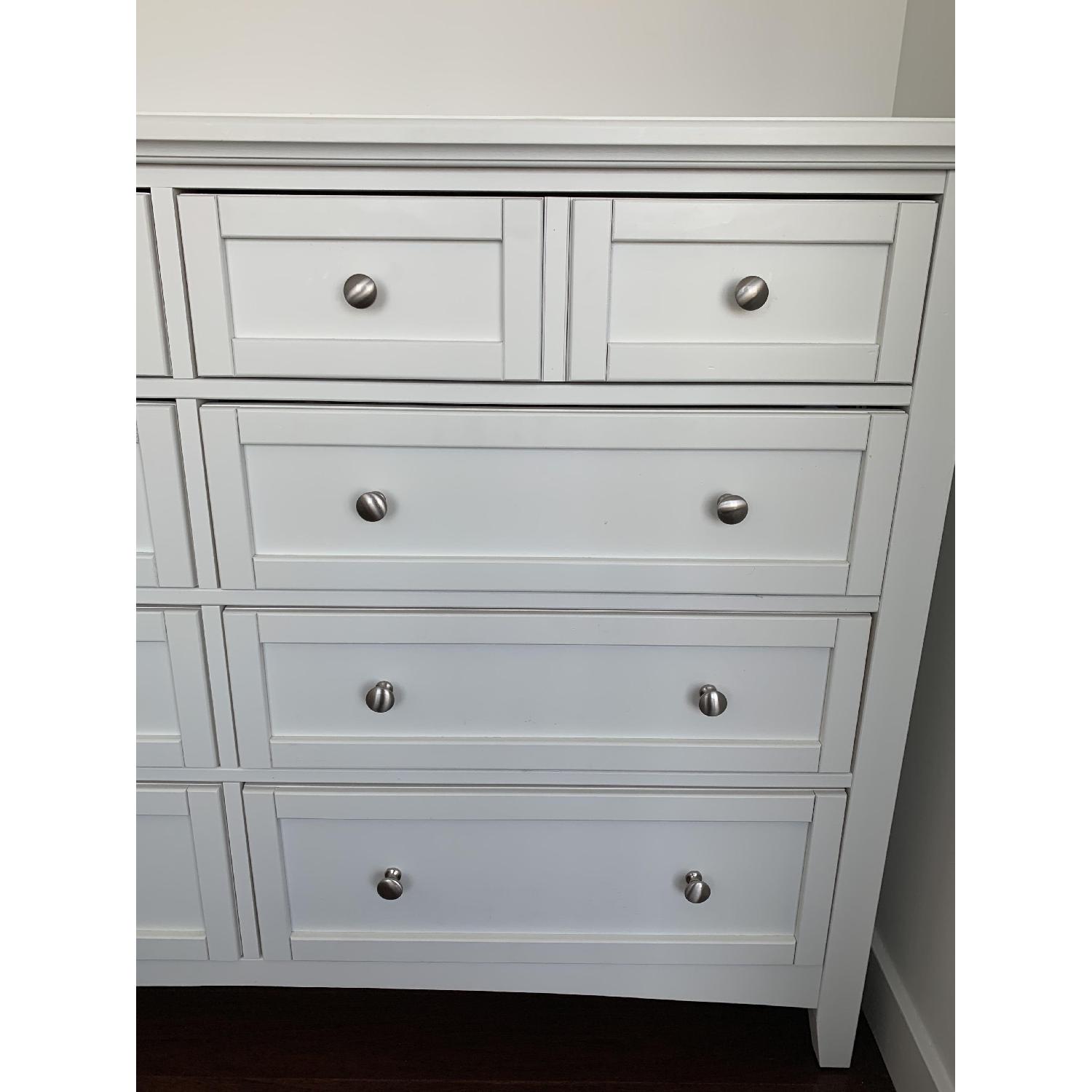 Vaughan Bassett 8 Drawer White Dresser - image-2