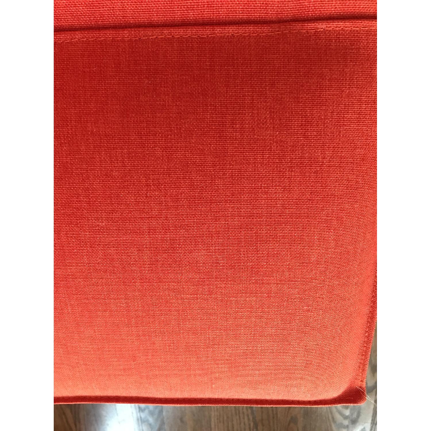 CB2 Flex Orange Sleeper Sofa - image-8