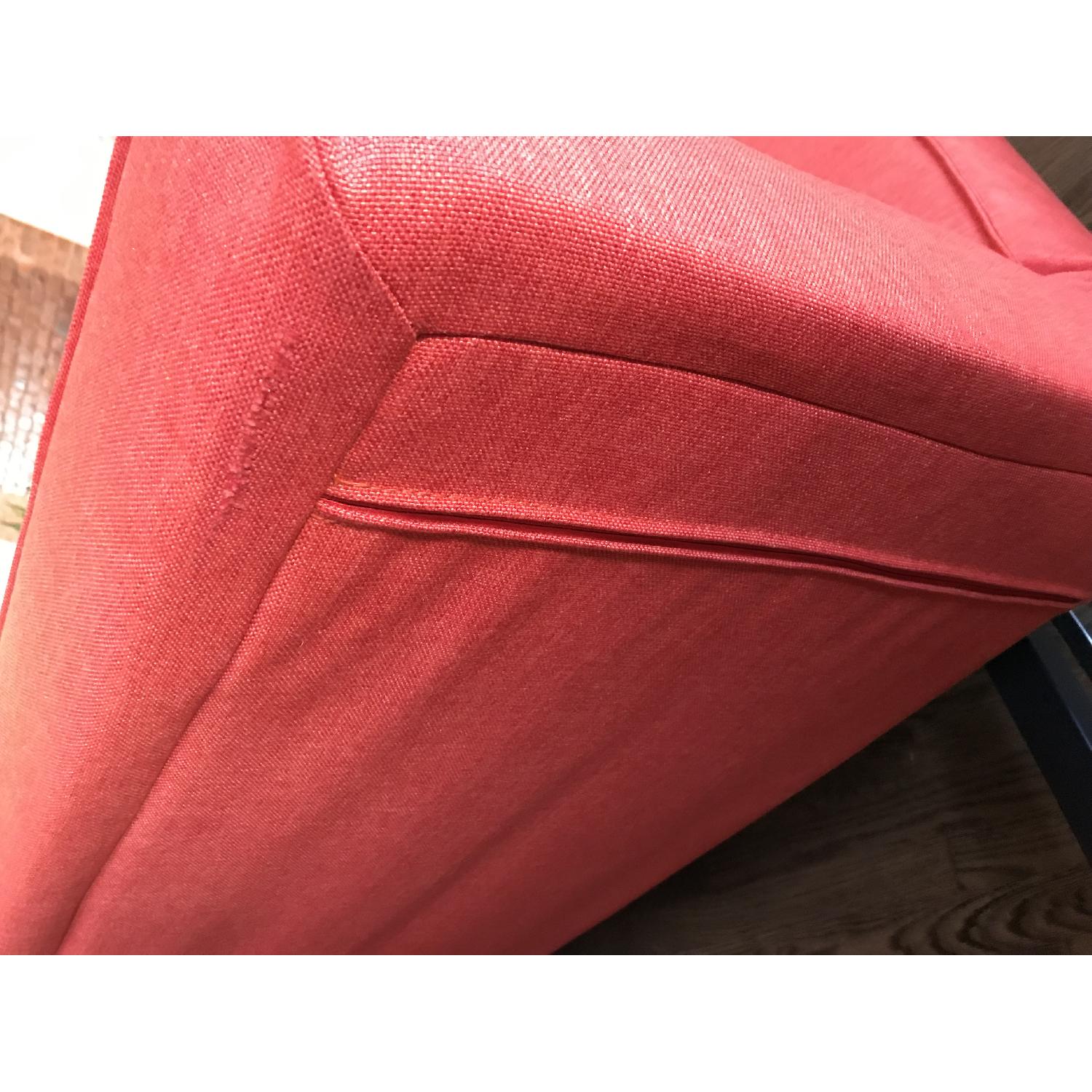 CB2 Flex Orange Sleeper Sofa - image-10