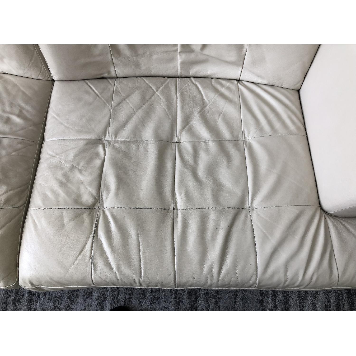 West Elm Leather 2-Piece Sectional Sofa - image-5