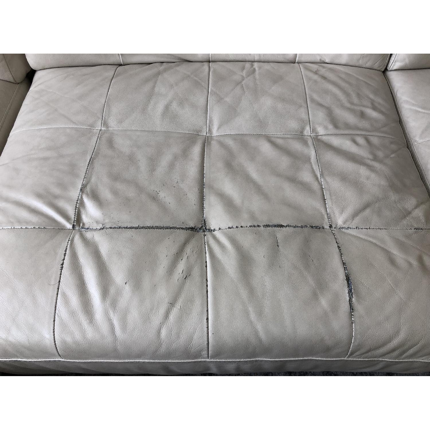 West Elm Leather 2-Piece Sectional Sofa - image-7