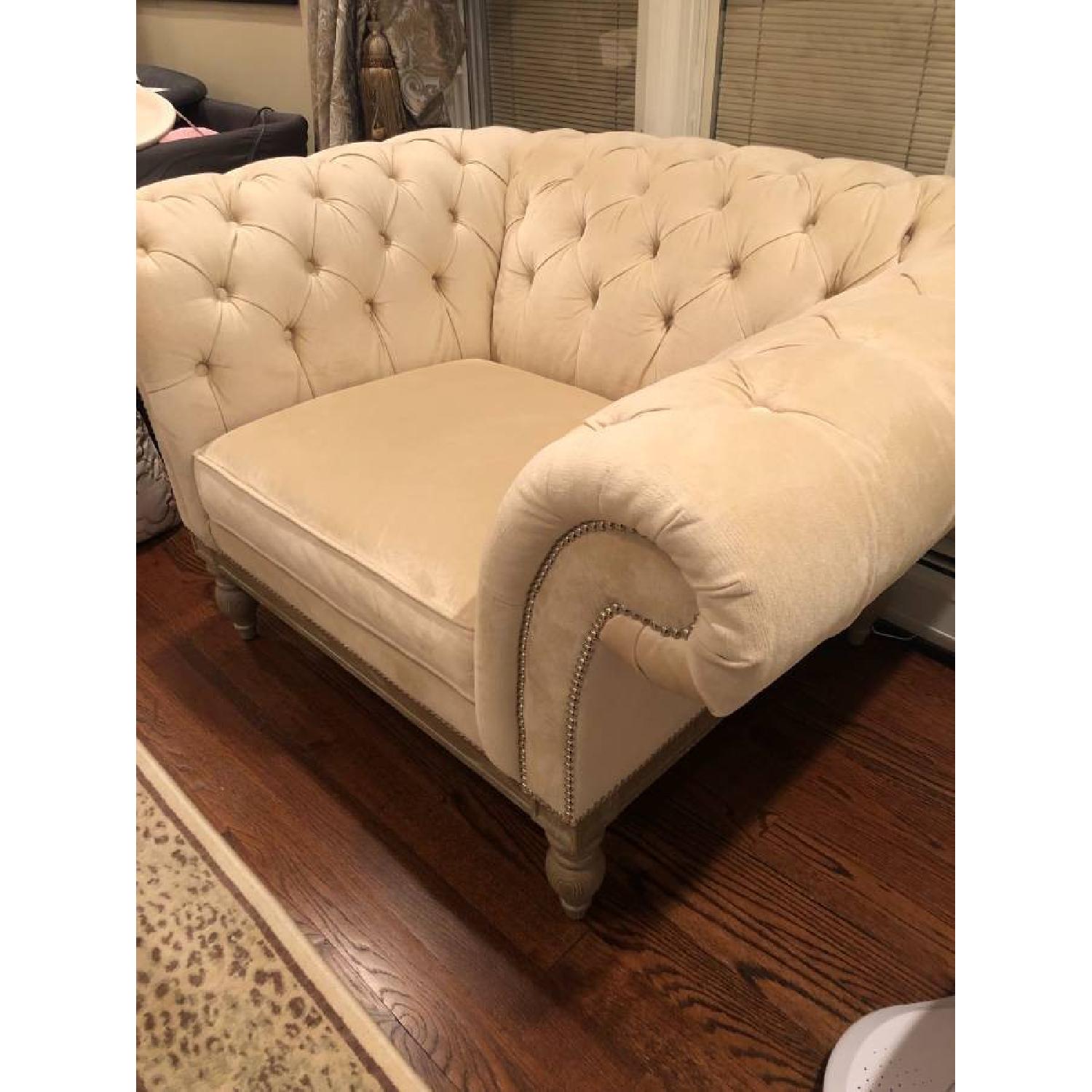 Bernhardt Chesterfield Tufted Sofa & Chair - image-3
