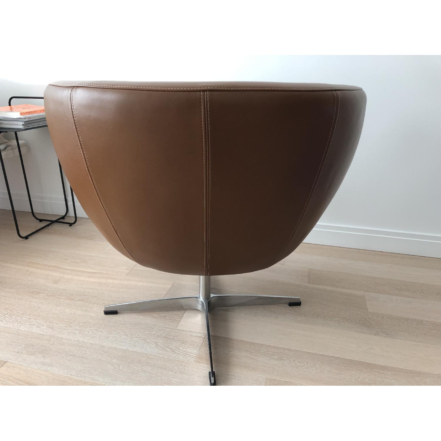 EQ3 Tub Chair in Leather - image-4