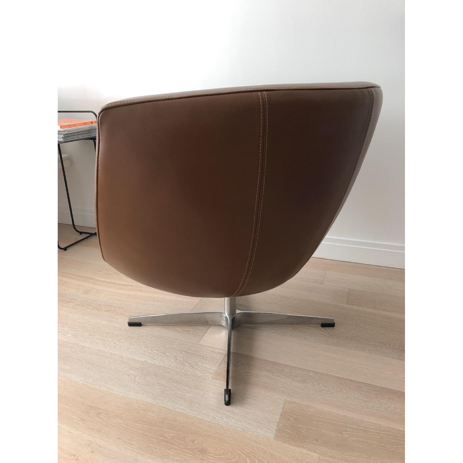 EQ3 Tub Chair in Leather - image-5