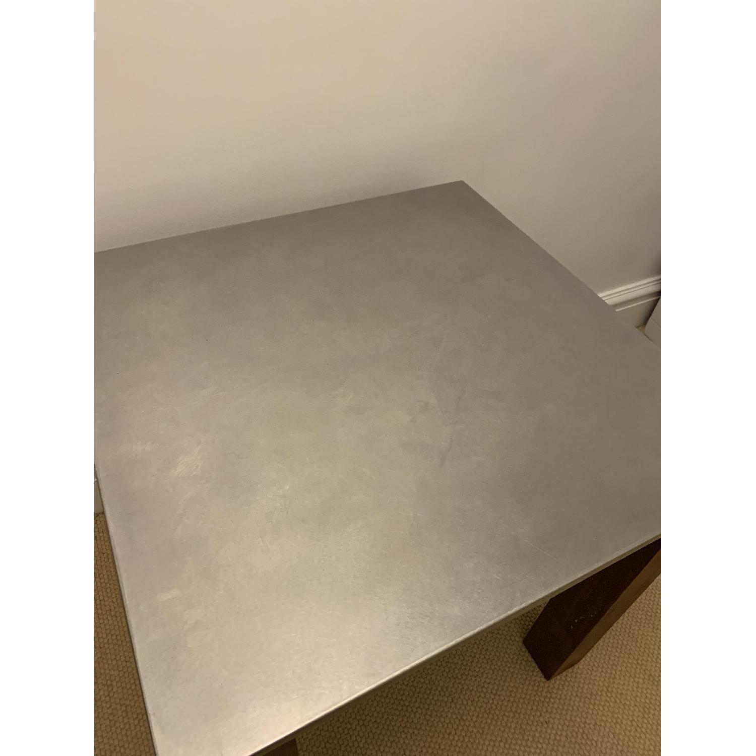 West Elm Rustic Kitchen Square Table - image-4