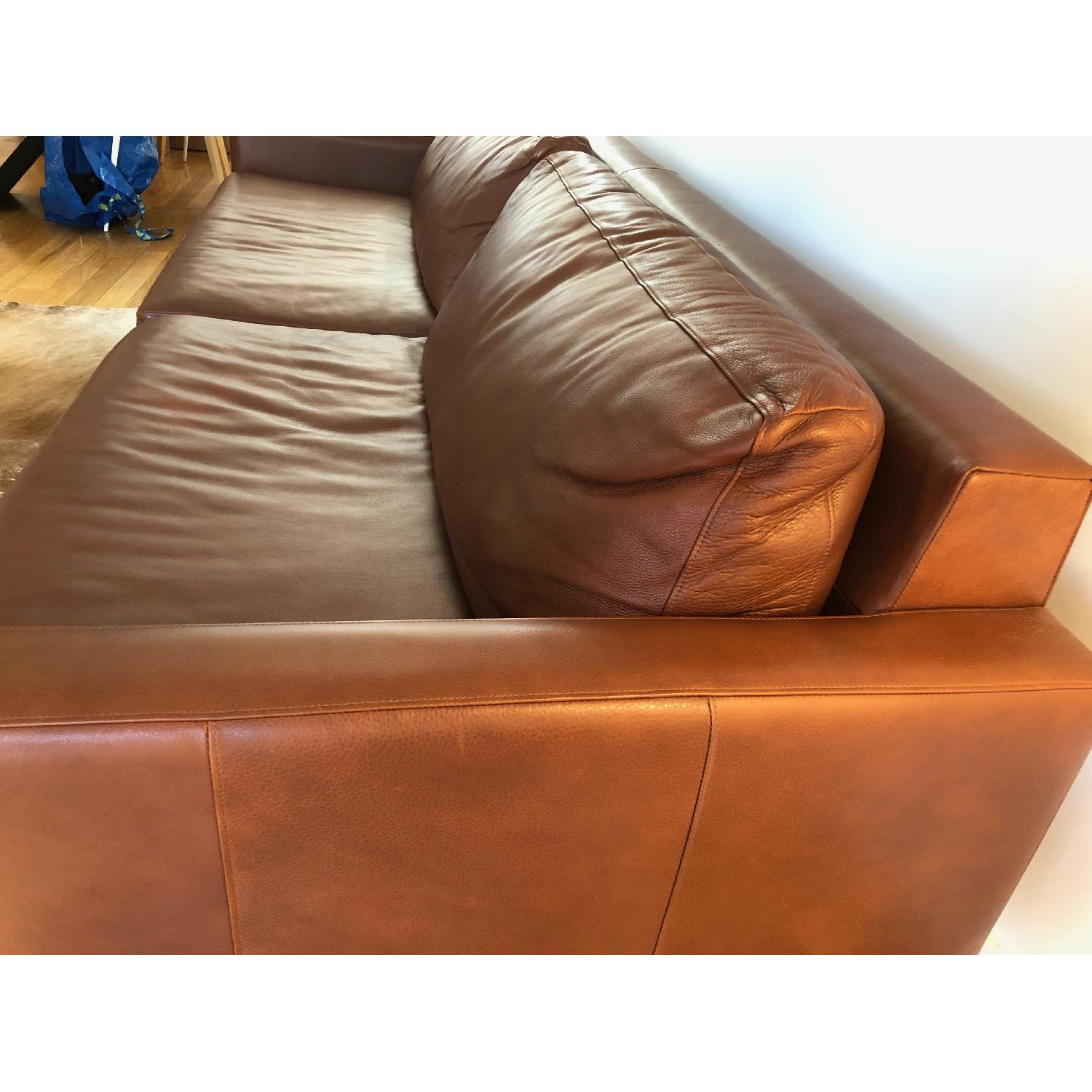 Room & Board Hess Sofa in Brighton Cognac Leather - image-2