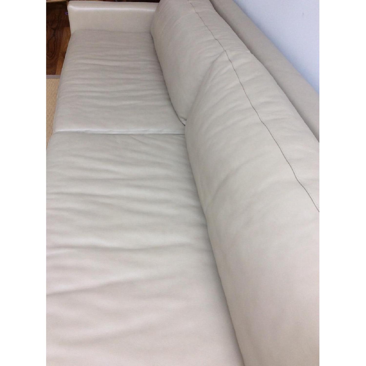 Room & Board Hess Leather Sofa & Ottoman - image-5