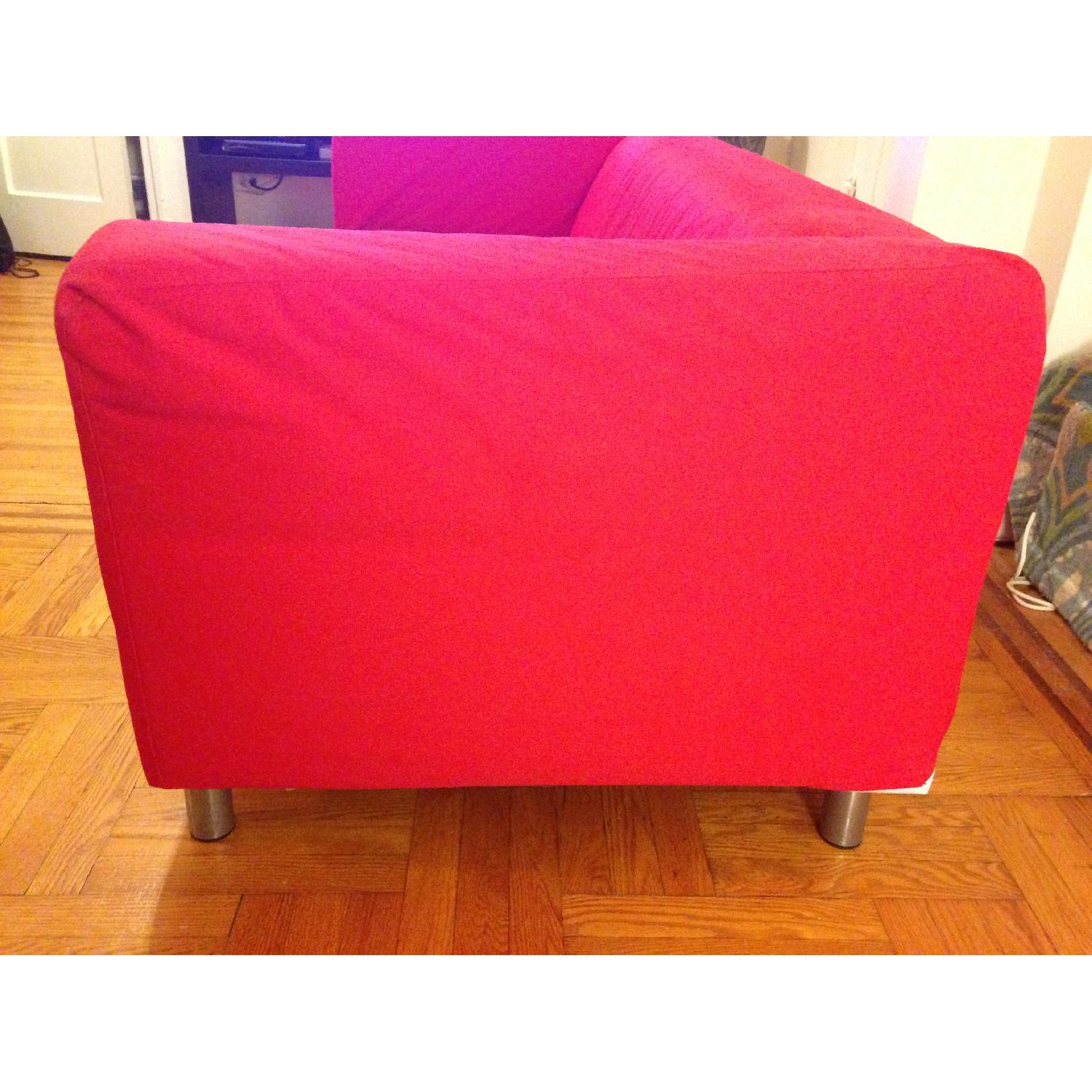 IKea Klippan Sofa in Red - image-3