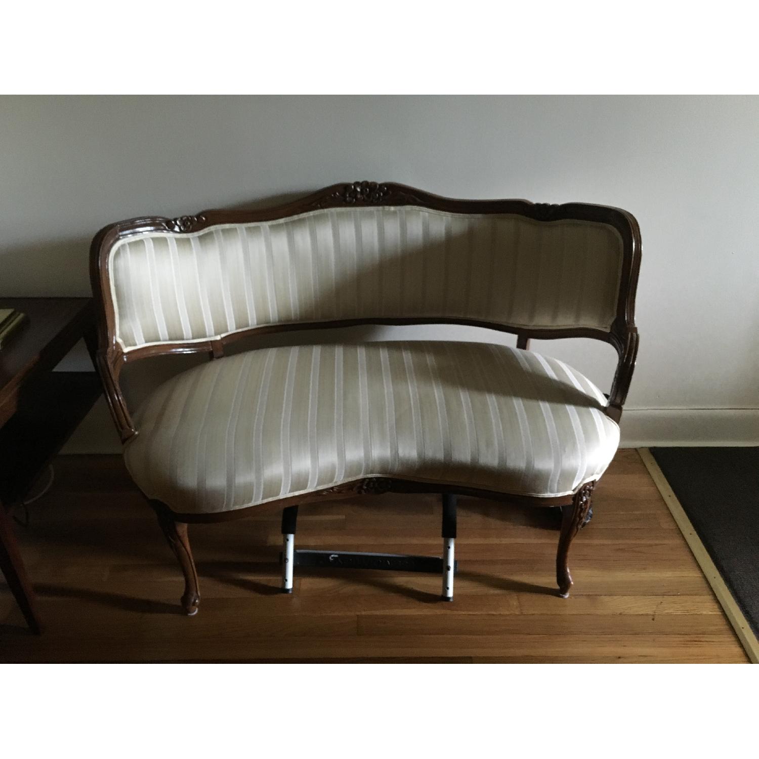 Vintage French-Style Loveseats - image-8