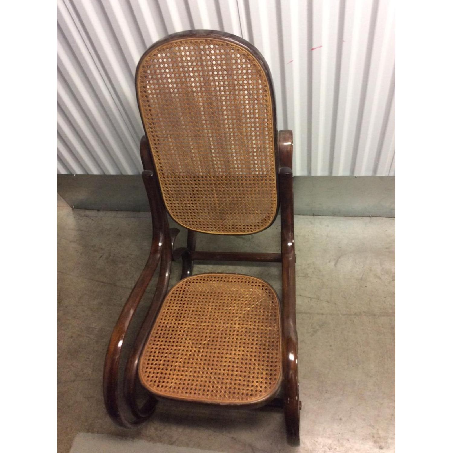 Vintage Bentwood Rocking Chair - image-1