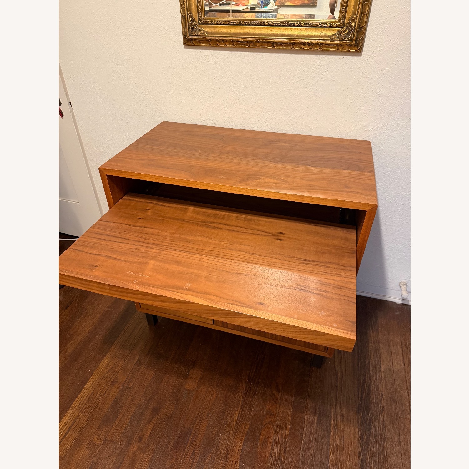 Room & Board Copenhagen Office Walnut Armoire Desk - image-14