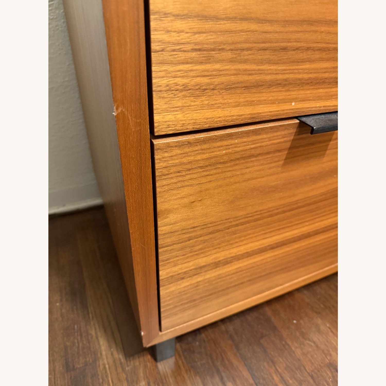 Room & Board Copenhagen Office Walnut Armoire Desk - image-9