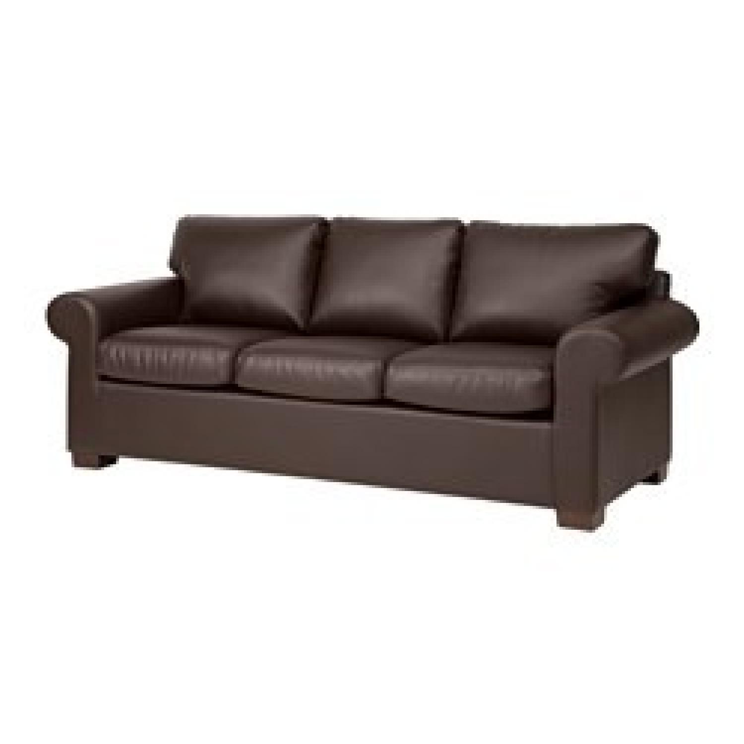 Ikea Ektorp Sofa in Kimstad Brown - image-1