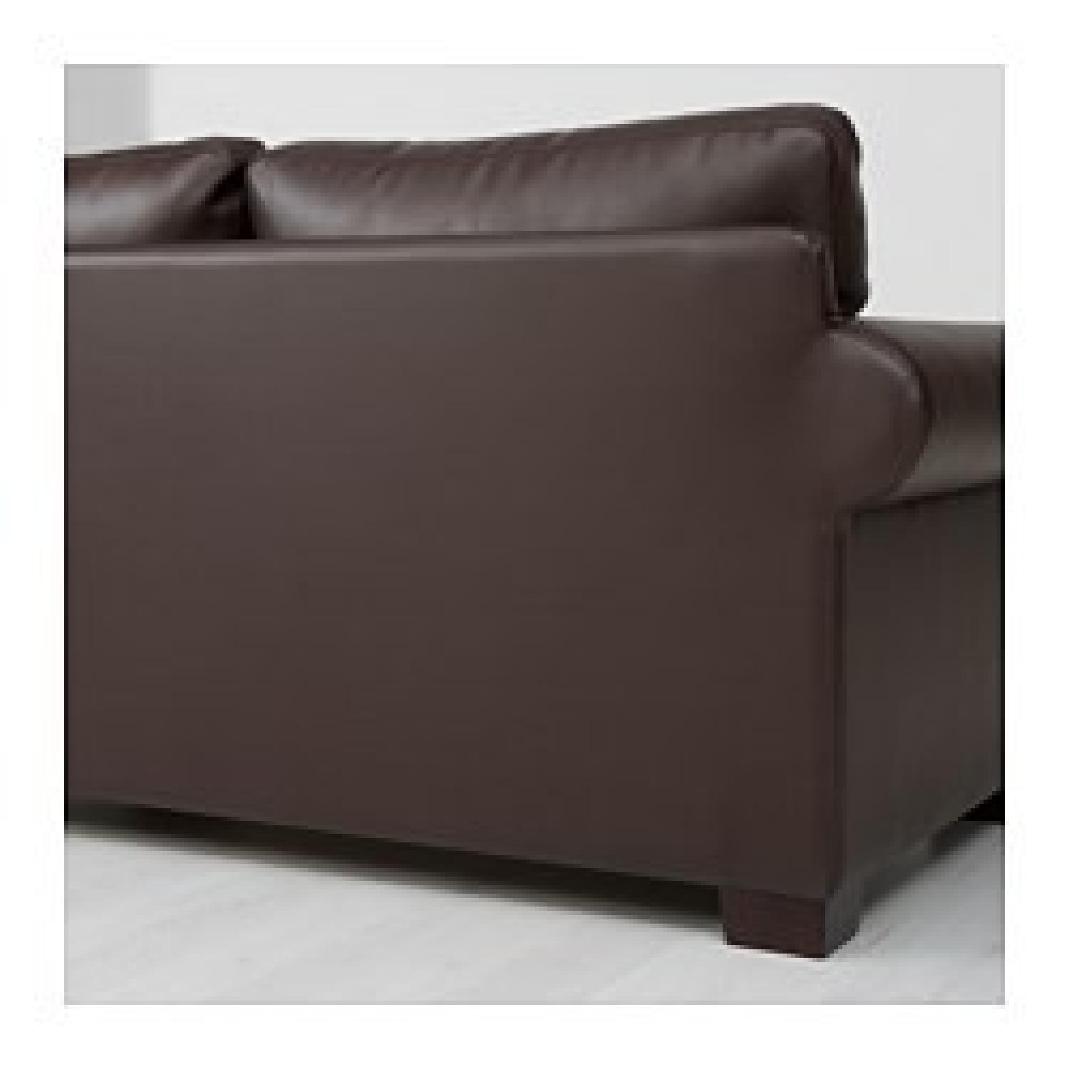 Ikea Ektorp Sofa in Kimstad Brown - image-2