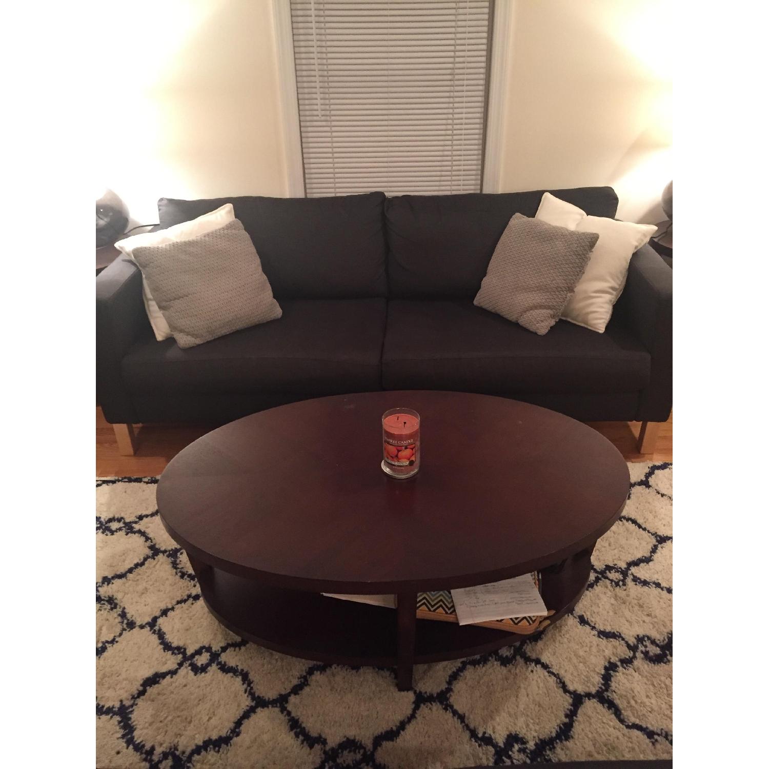 Ikea Grey Sofa + Loveseat - image-3