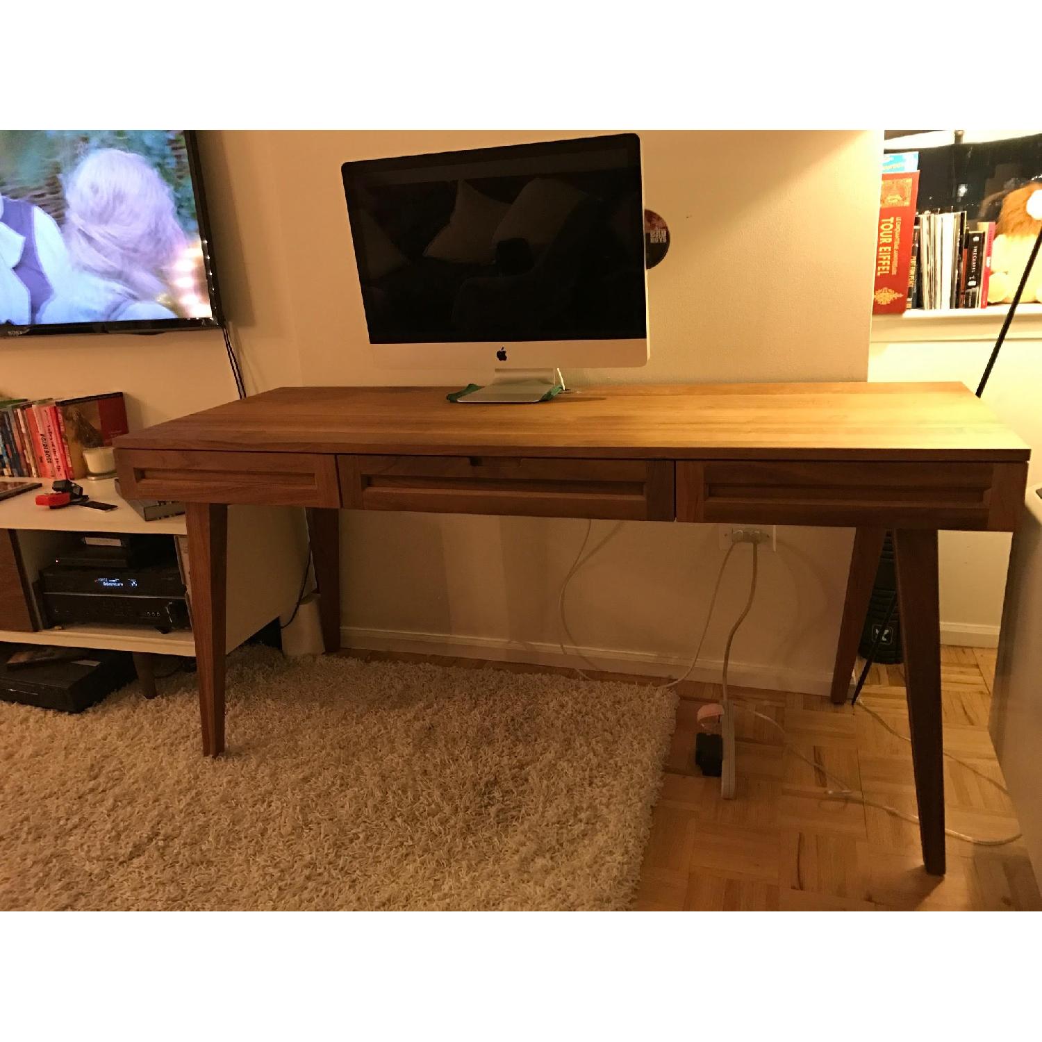 Jesper Office Highland Solid Wood Desk - image-1