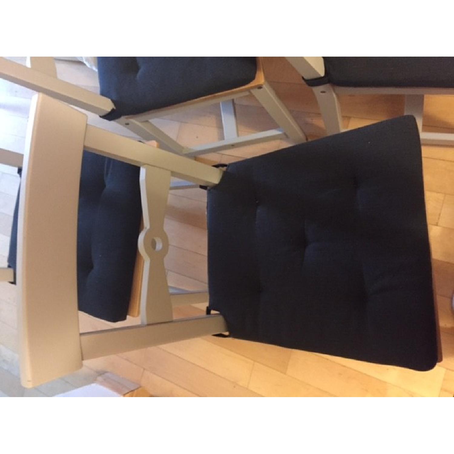 Ikea Dining Chairs w/ Cushions AptDeco