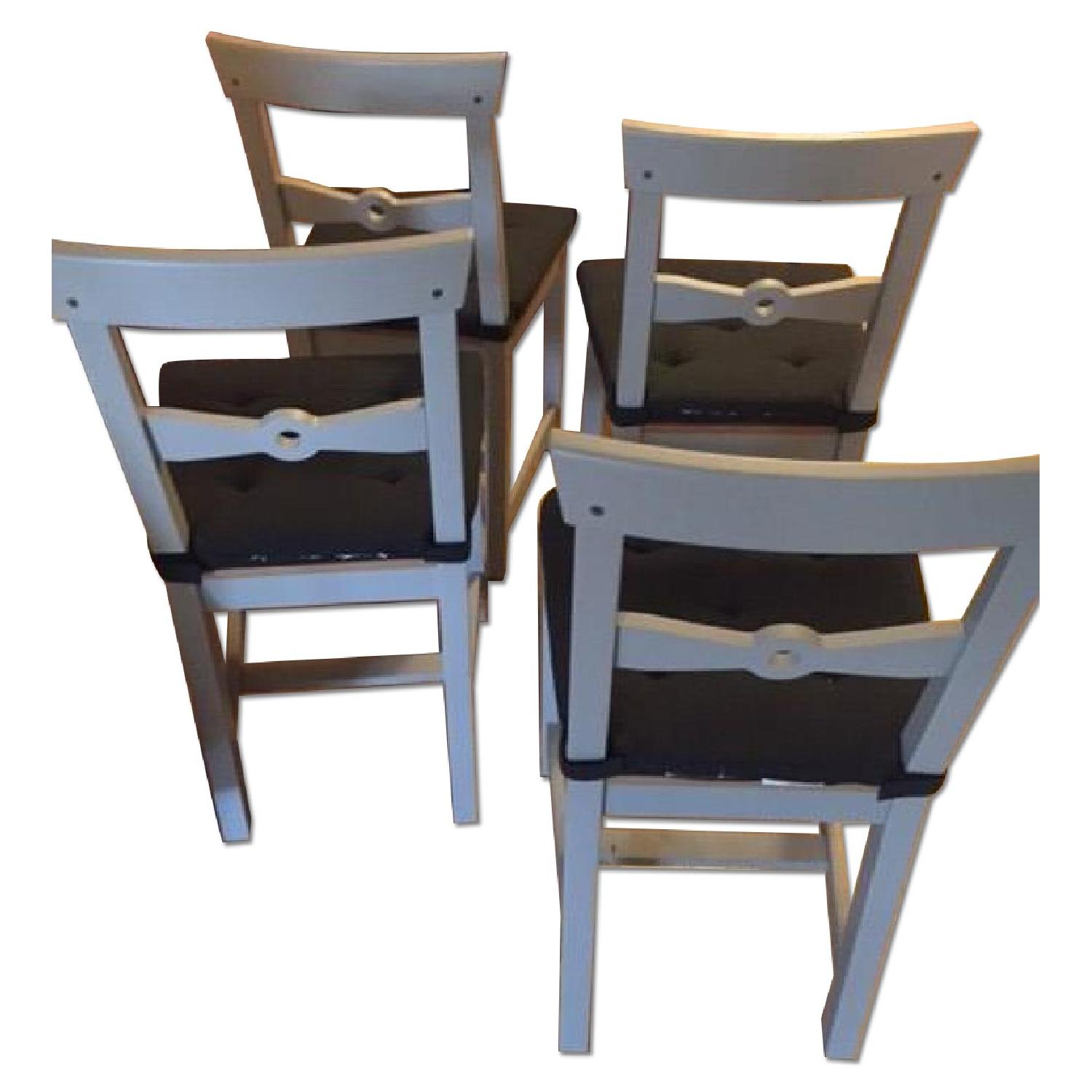 Ikea Dining Chairs w/ Cushions AptDeco