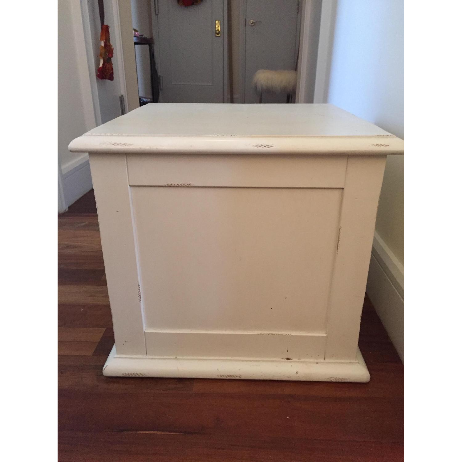 Pottery Barn Bailey Cube Storage Table - image-2