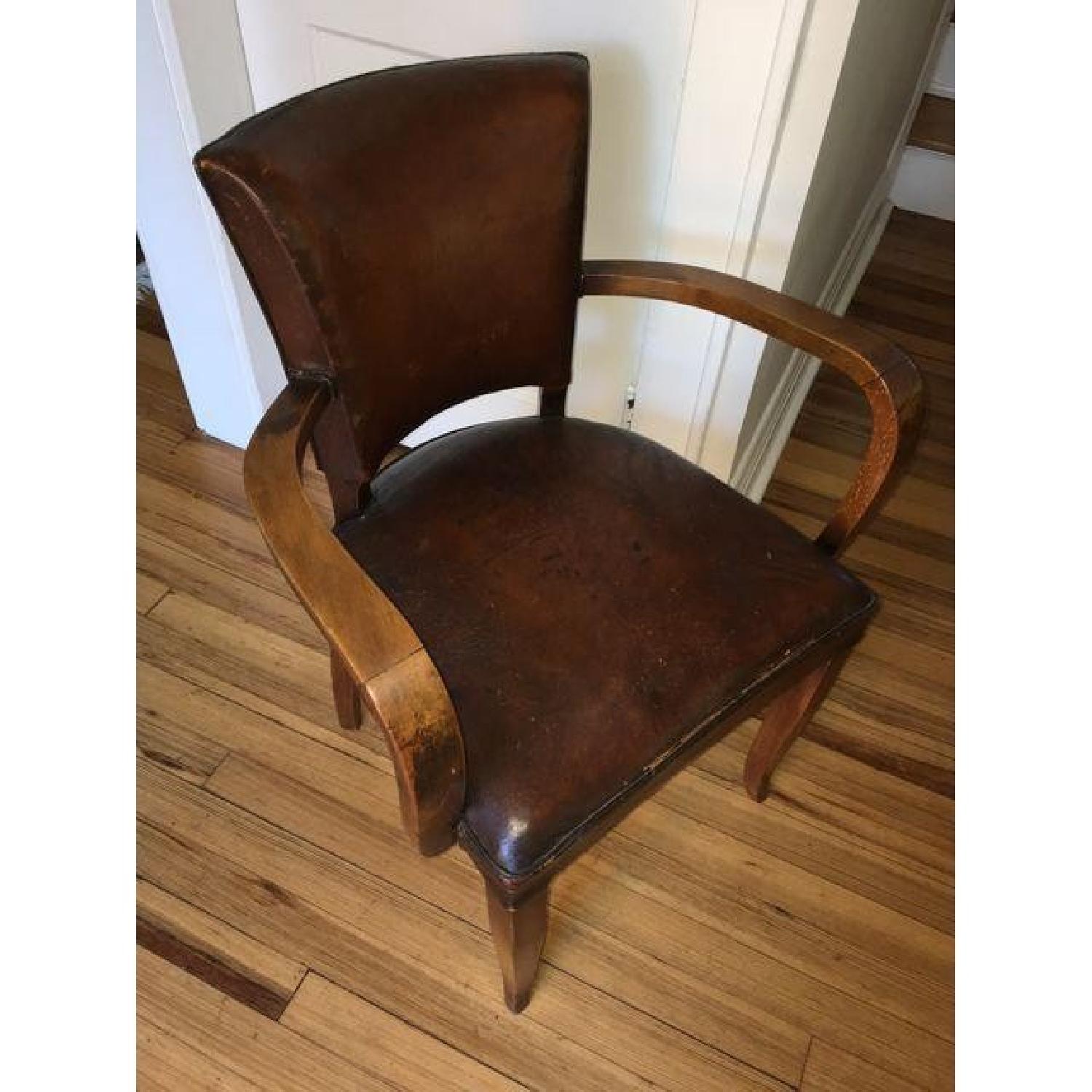 French Art Deco Bridge Chairs - image-1