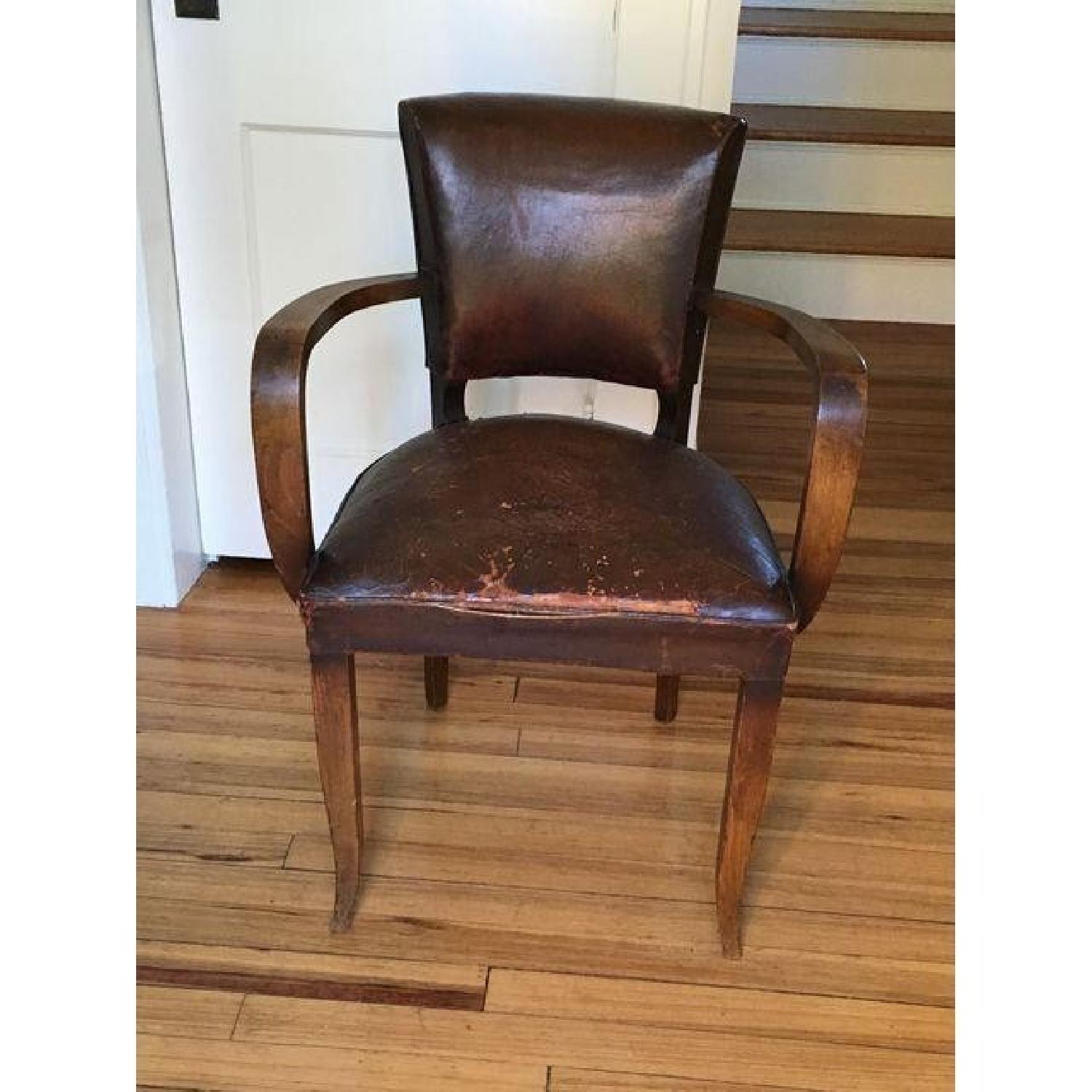French Art Deco Bridge Chairs - image-2