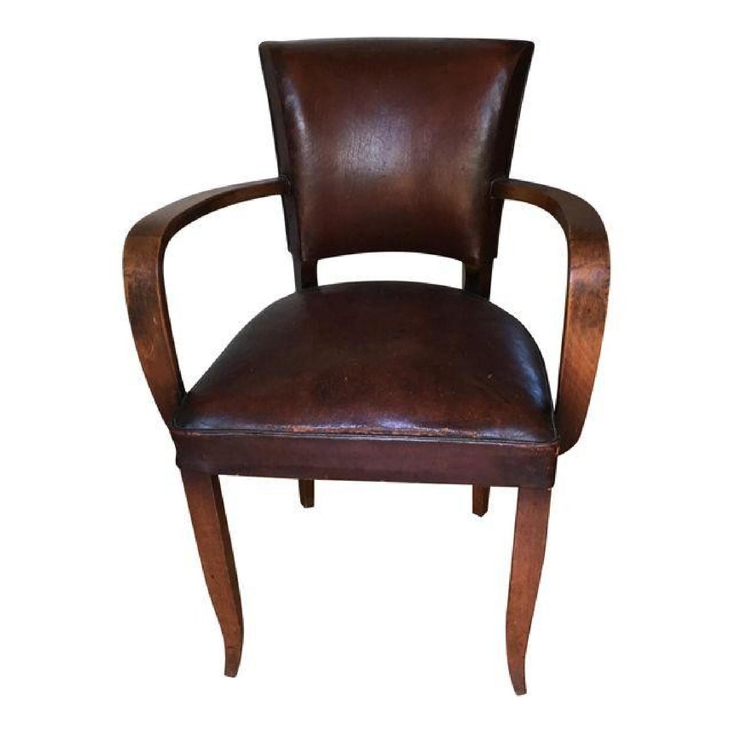 French Art Deco Bridge Chairs - image-0