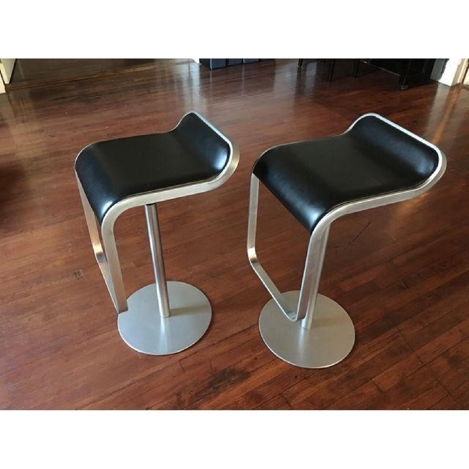 LaPalma Italy Lem Piston Bar Stools - image-1