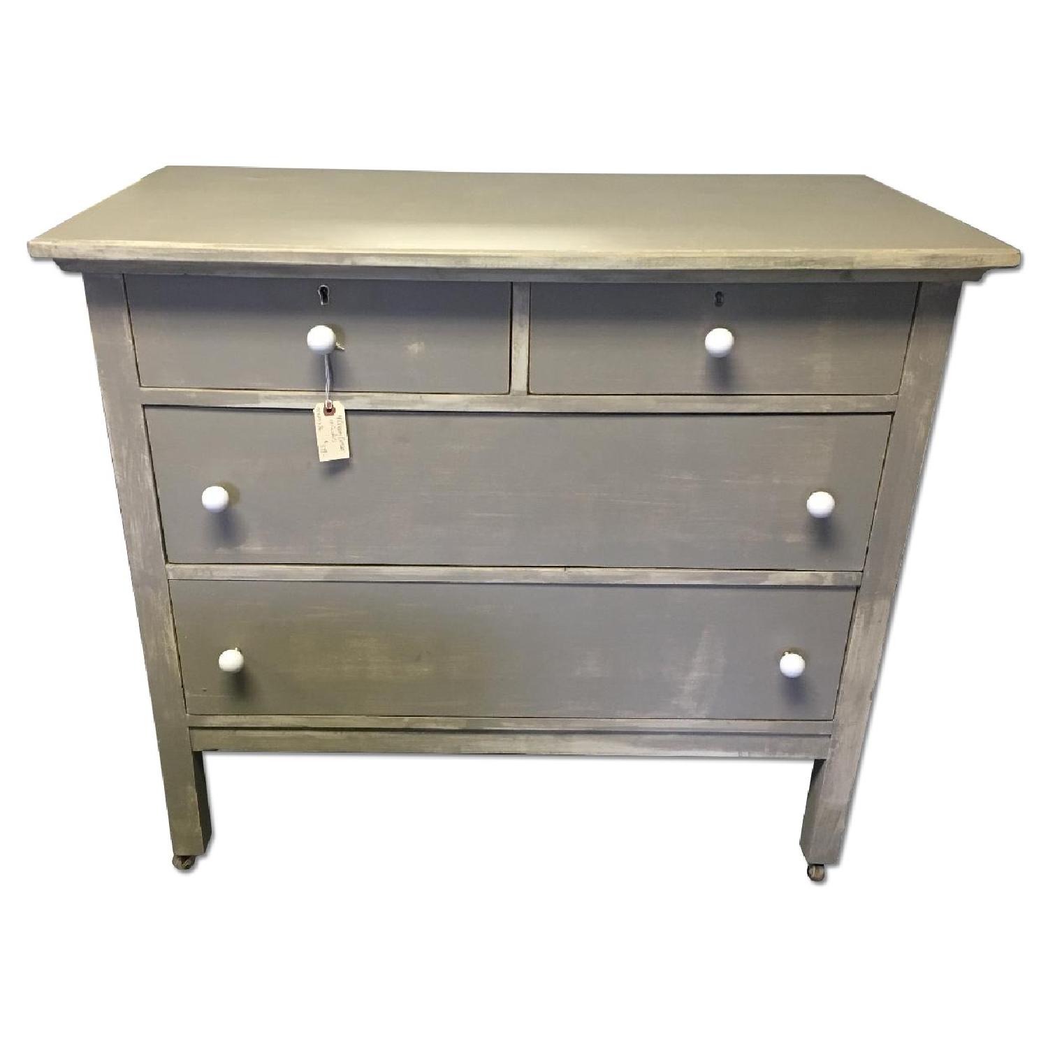 Antique Dresser on Casters AptDeco