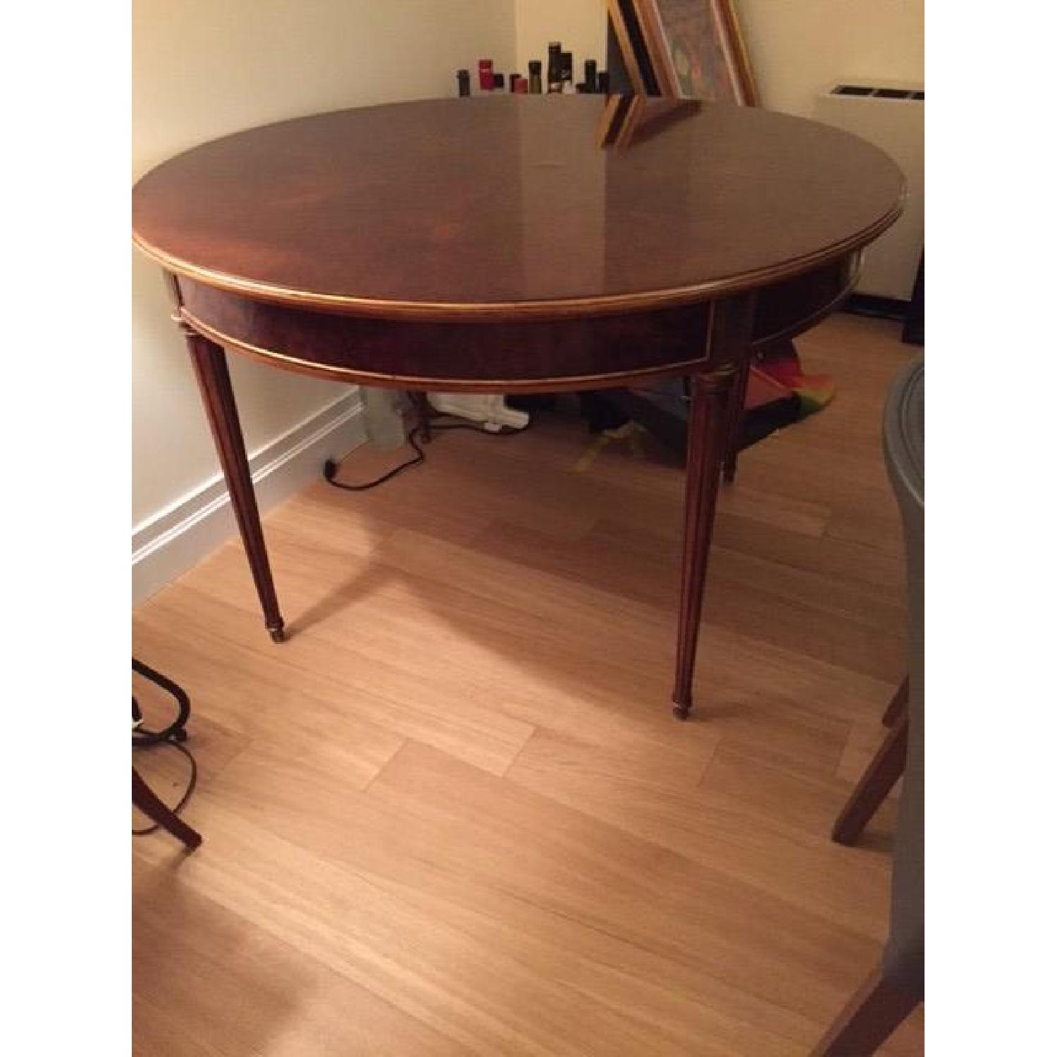 Antique Dining Table w/ 4 Chairs - AptDeco