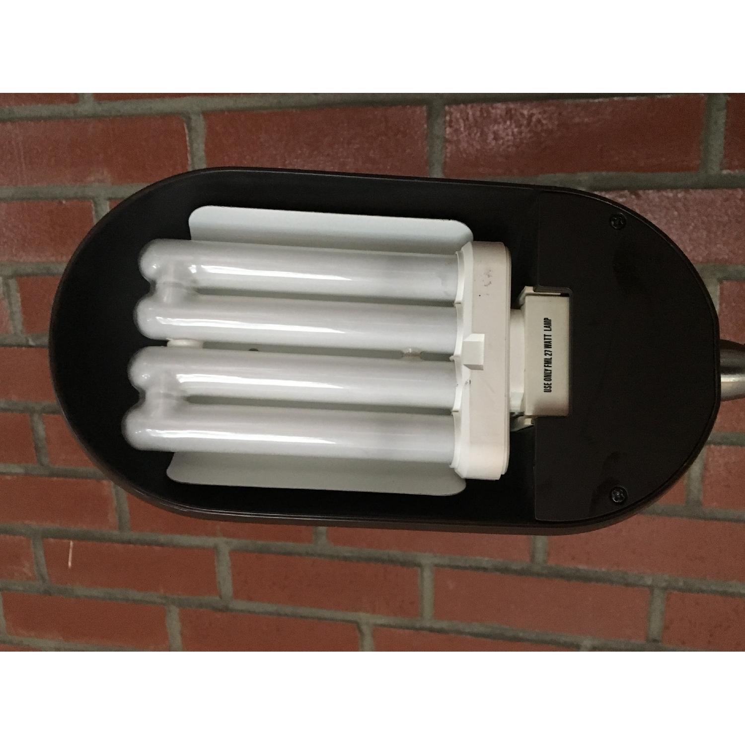 The Sharper Image Wood Floor Lamp - image-5