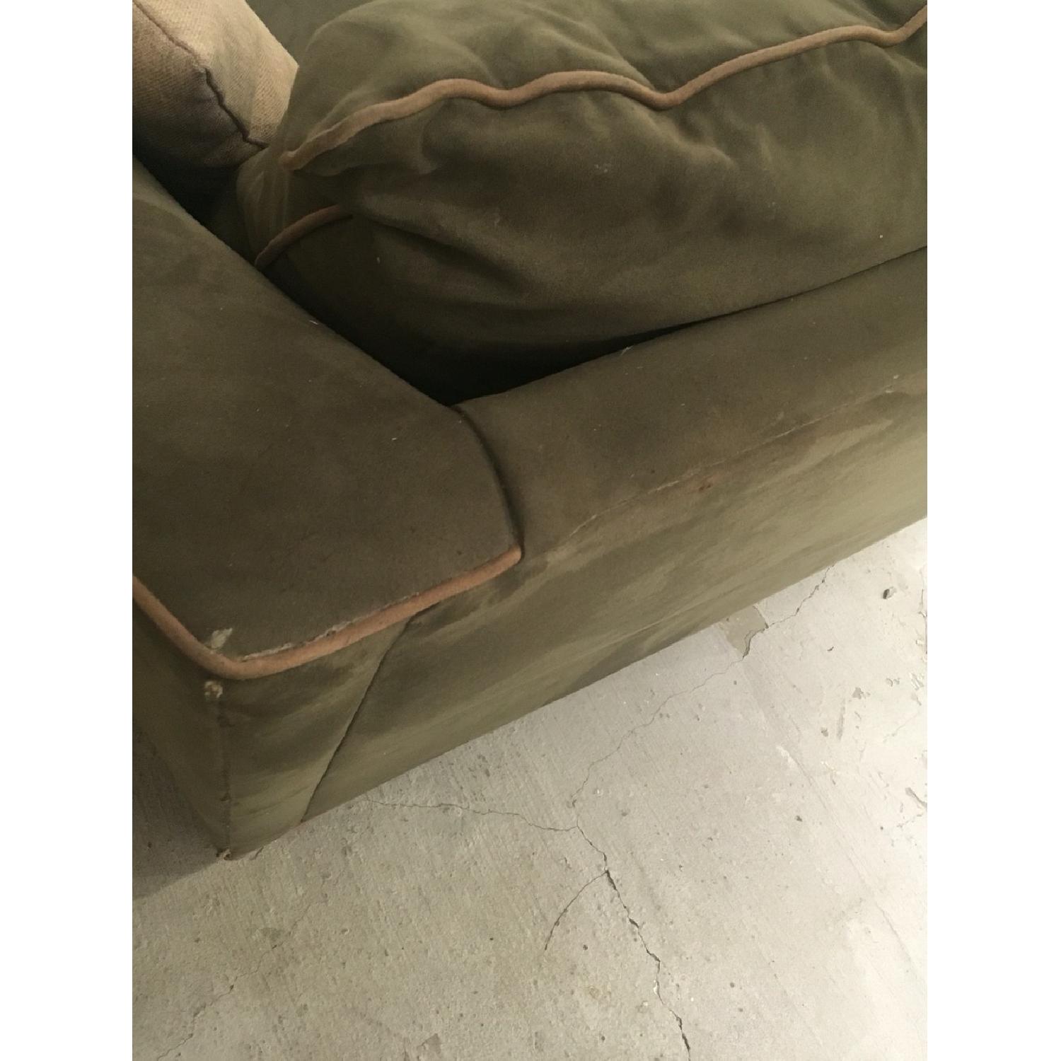 Green L Sectional Sofa - image-4