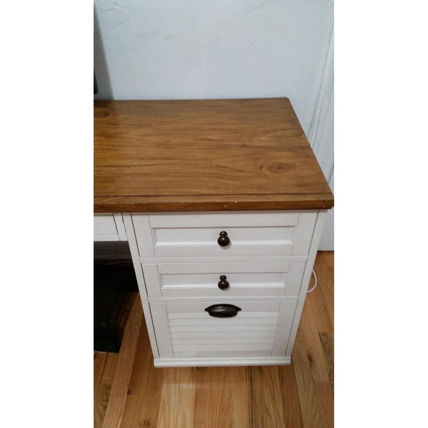 Pottery Barn Whitney Rectangular Desk - image-2