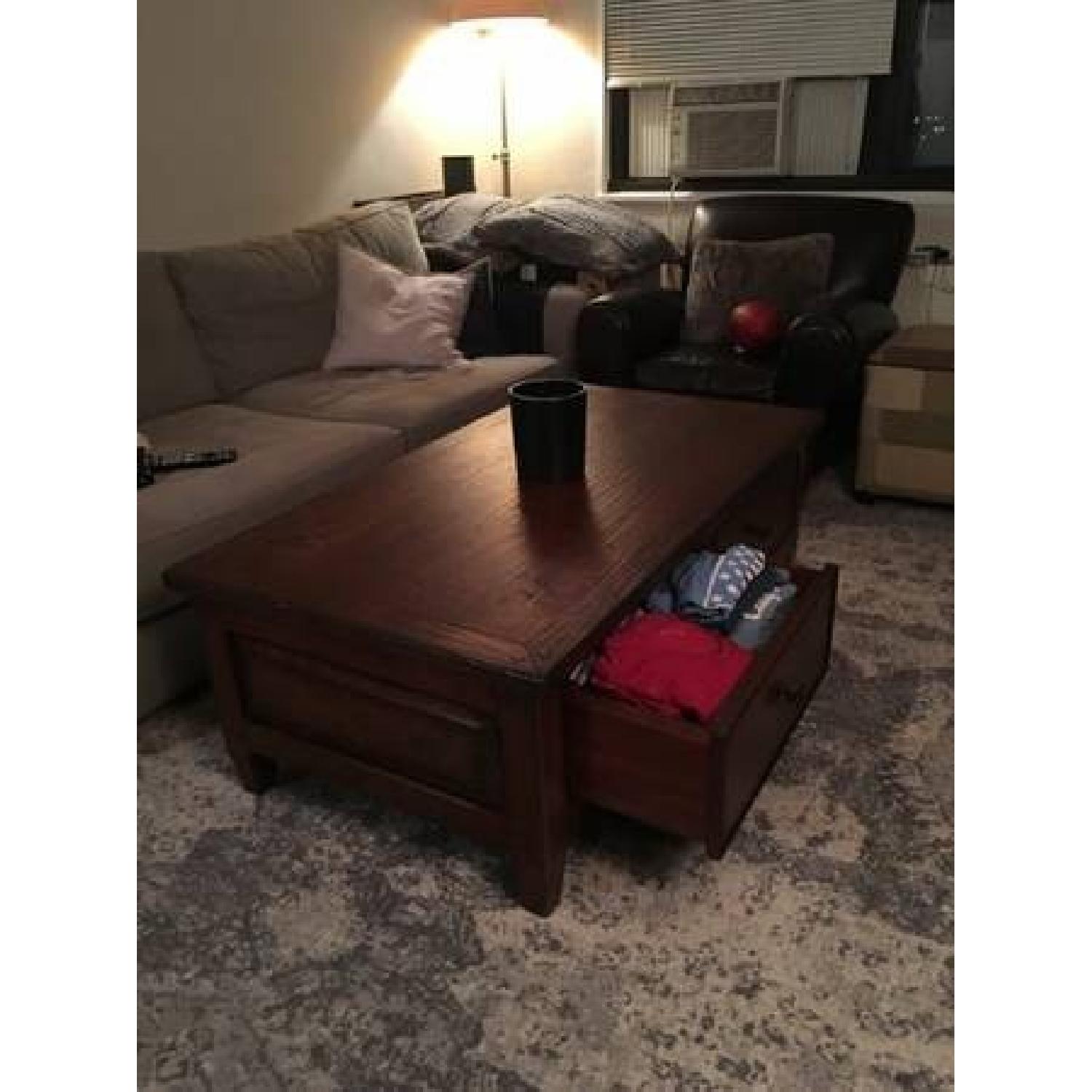 Arhaus Storage Coffee Table - image-2
