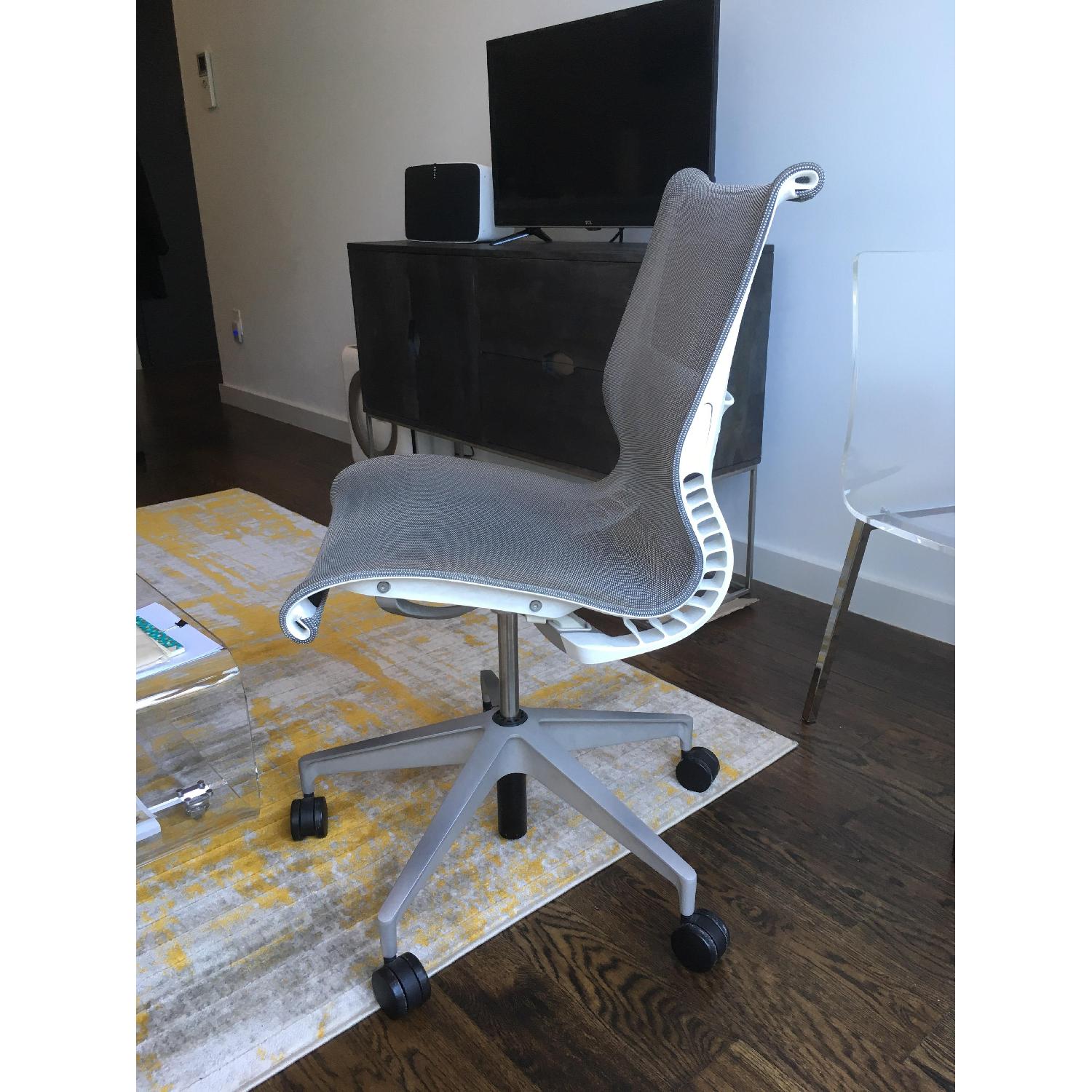 Room & Board Herman Miller Setu Armless Chair in White - image-3