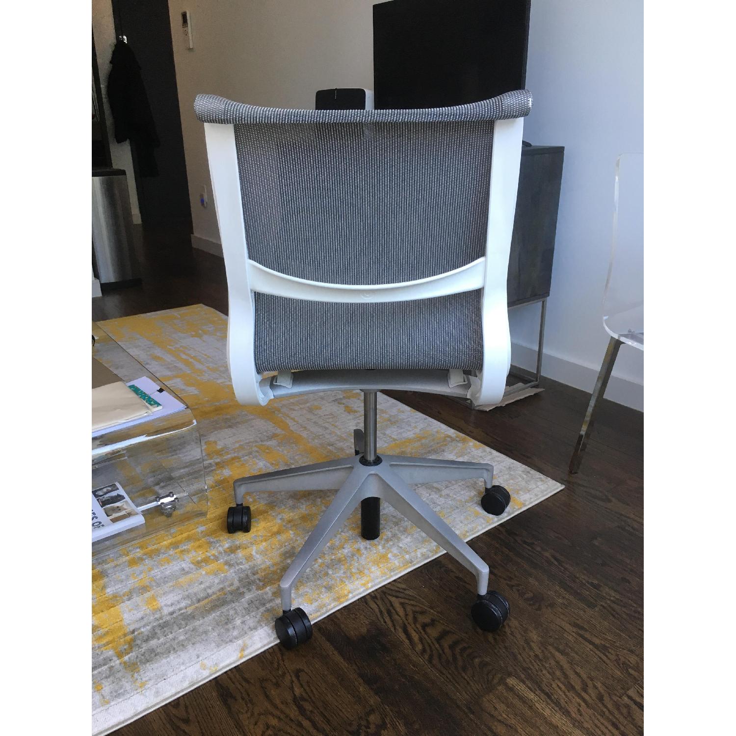 Room & Board Herman Miller Setu Armless Chair in White - image-4