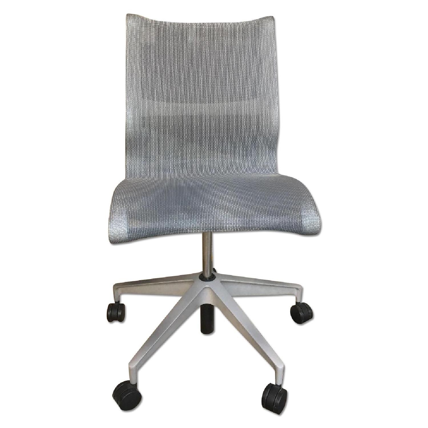 Room & Board Herman Miller Setu Armless Chair in White - image-0
