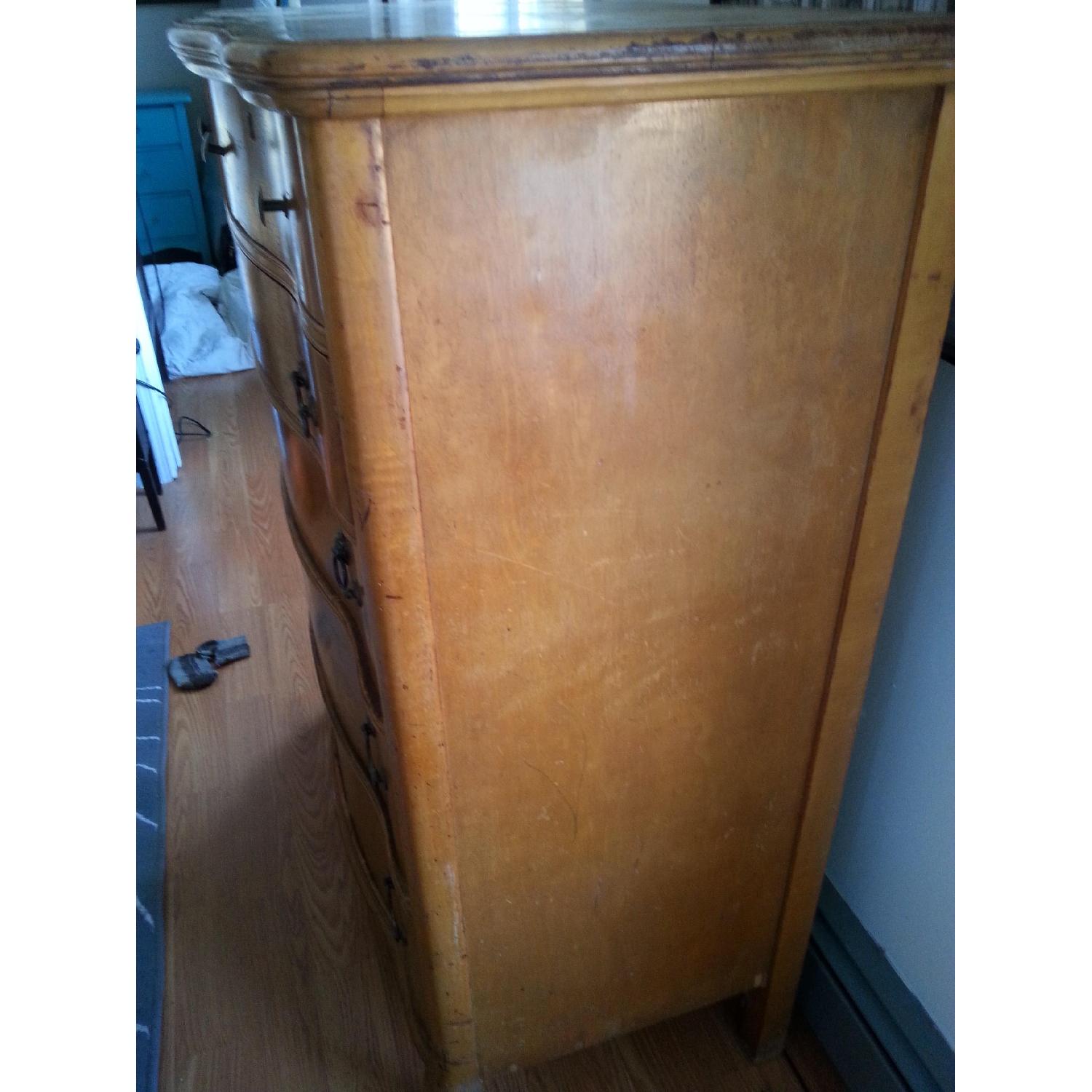 Vintage Birds Eye Maple Dresser - image-2