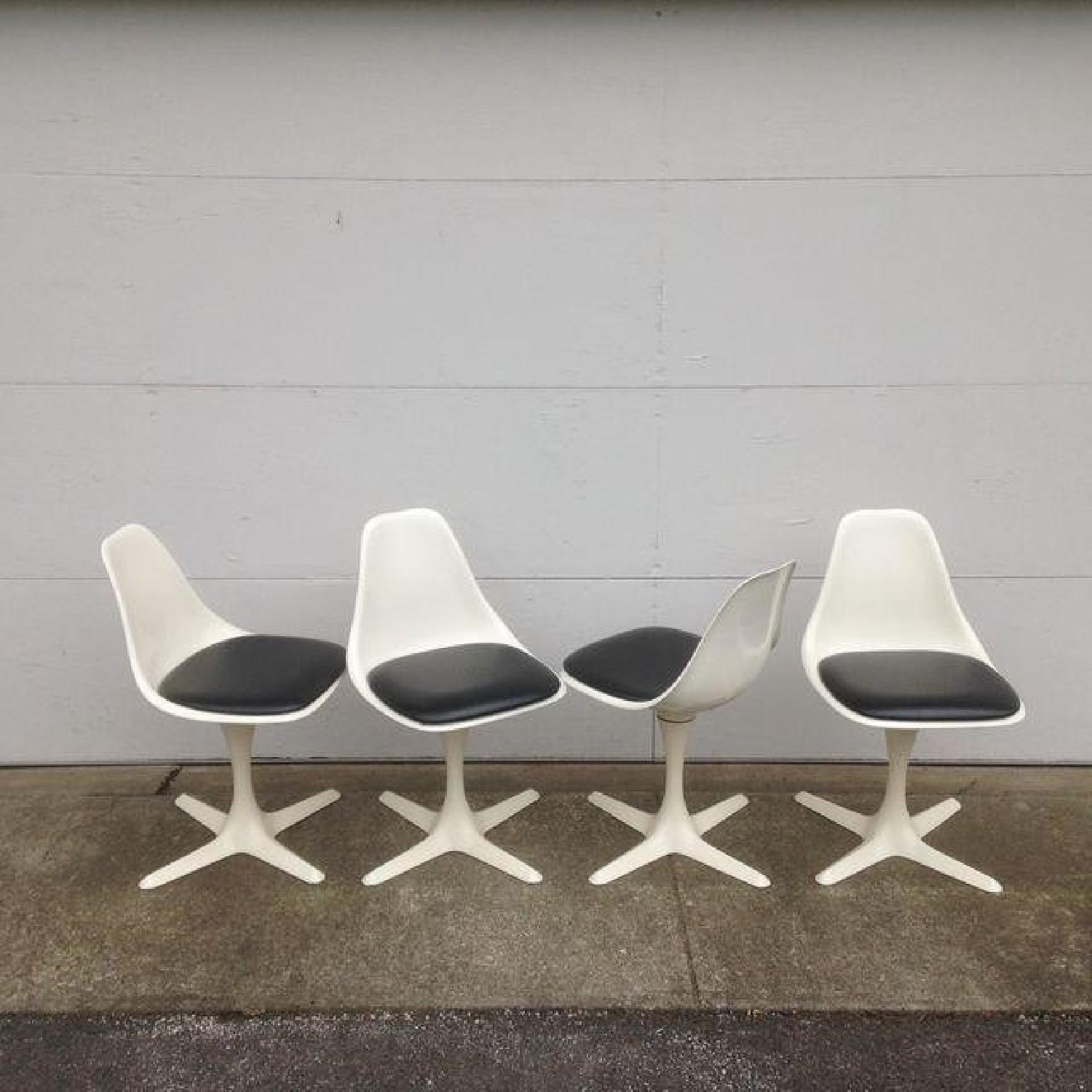 Burke 103 Navy Seat Tulip Chairs - image-5