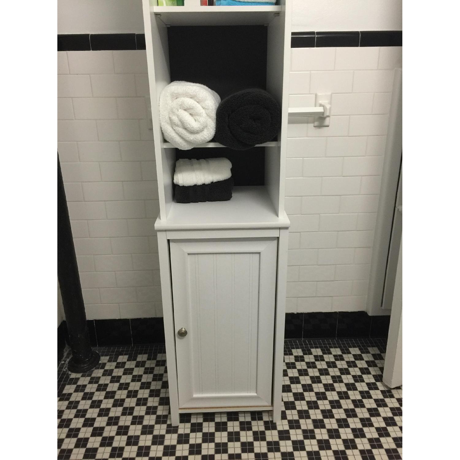 Sauder Linen Storage Tower AptDeco