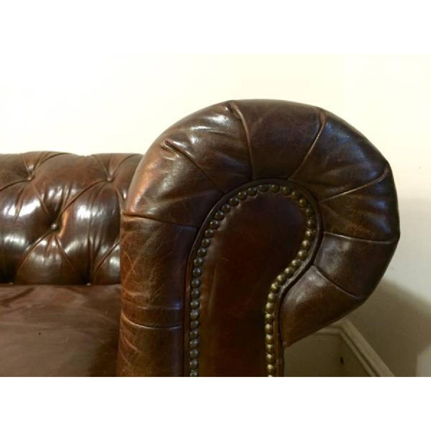 Chesterfield Leather Sofa - image-1