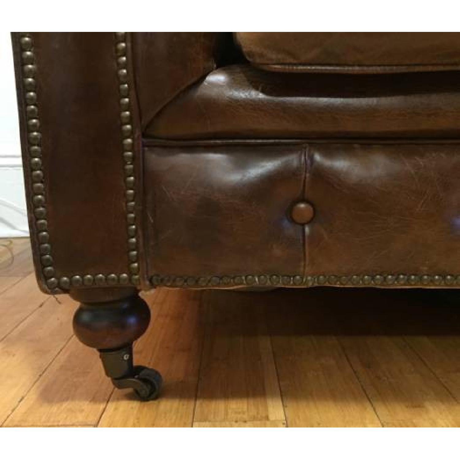 Chesterfield Leather Sofa - image-2